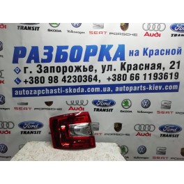 Фонарь задний правый Skoda Octavia A7 LED combi 5E9945096B